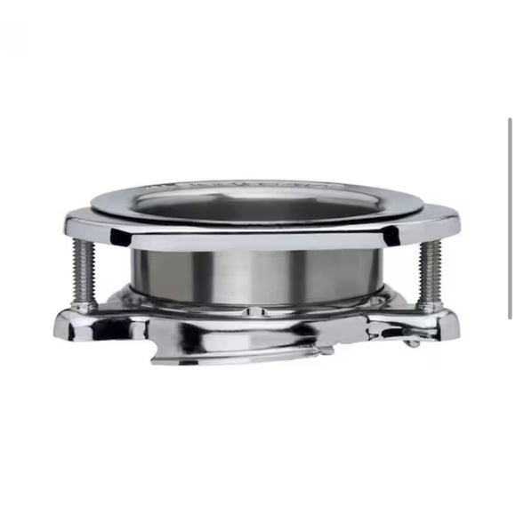 InSinkErator Sink Flange and Stopper - Chrome and Black - Picture 6 of 13